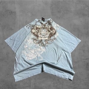 Phat Farm Classics Men's Blue Graphic T Shirt Size XL